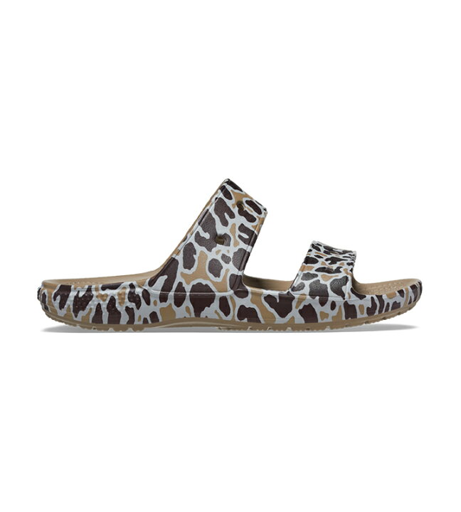 crocs leopard sandals