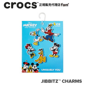 クロックス アクセサリー【jibbitz ジビッツ】△Disney Mickey Friends 5Pack/ディズニー「ミッキー & フレンズ」5パック｜10010001｜△