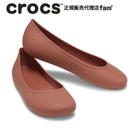 『30%OFF』クロックス crocs【レディース サンダル】Brooklyn Flat /ブルックリン フラット /スパイス｜##