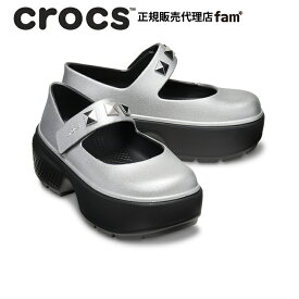 クロックス crocs【メンズ レディース サンダル】Stomp Metallic Mary Jane/ストンプ メタリック メリー ジェーン｜##