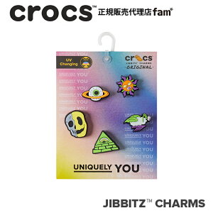 �N���b�N�X crocs�y�A�N�Z�T���[ jibbitz �W�r�b�c�zPACK�bUV Changing Trppy Fstvl 5Pack/UV �`�F���W �g���C�s�[ �t�F�X�e�B�o�� 5�p�b�N�b10013225