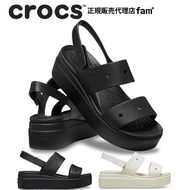 クロックス crocs【レディース サンダル】Brooklyn 4U/ブルックリン フォーユー｜☆