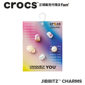 �N���b�N�X crocs�y�A�N�Z�T���[ jibbitz �W�r�b�c�z��Baroque Pearl 5Pack/�o���b�N �p�[�� 5�p�b�N�b10015357�b��