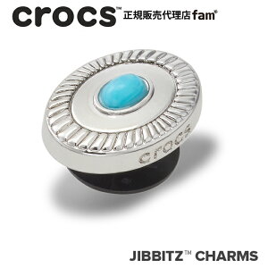 �N���b�N�X �A�N�Z�T���[�yjibbitz �W�r�b�c�zELEVATE1 //Silver Turquoise Emblem/�V���o�[ �^�[�R�C�Y �G���u�����b10015666