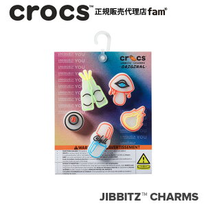 �N���b�N�X crocs�y�A�N�Z�T���[ jibbitz �W�r�b�c�z��Lights Up Chill Out 5Pack/���C�g�A�b�v �`���A�E�g 5�p�b�N�b10015447�b��
