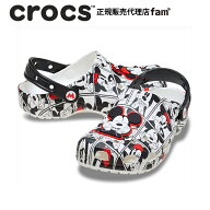 クロックス crocs【メンズ レディース サンダル】Mickey and Minnie Classic Clog/ミッキー アンド ミニ…