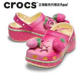 クロックス crocs【レディース サンダル】Lotso Classic Platform Clog W/「ロッツォ」クラシック プラットフォーム クロッグ W/212240｜**