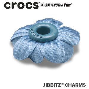 �N���b�N�X crocs�y�A�N�Z�T���[ jibbitz �W�r�b�c�zShoelry1 //Navy Chiffon Grommet/�l�C�r�[�V�t�H�� �O�����b�g/�ԁb10016464