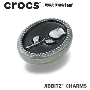 �N���b�N�X �A�N�Z�T���[�yjibbitz �W�r�b�c�zNATURE4 //Silver Rose Emblem/�V���o�[���[�Y �G���u�����b10016601