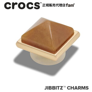 �N���b�N�X crocs�y�A�N�Z�T���[ jibbitz �W�r�b�c�zShoelry4 //SMT Tortoise and Gold Pyramid/SMT �T���� �s���~�b�h�b10016606