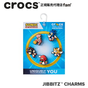 �N���b�N�X crocs�y�A�N�Z�T���[ jibbitz �W�r�b�c�z��Sonic the Hedgehog 5Pack/ �\�j�b�N �U �w�b�W 5�p�b�N�b10016975�b��