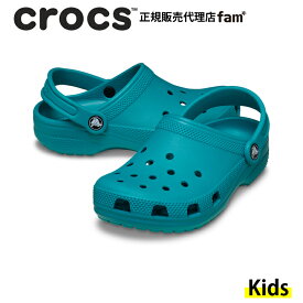 クロックス crocs【キッズ サンダル】Classic Clog K/クラシック クロッグ K（18～21cm）/206991-3AY｜**