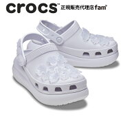 クロックス crocs【メンズ レディース サンダル】Crush Translucent Floral Clog/クラッシュ トランスル…