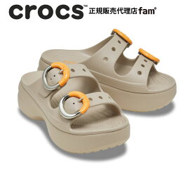 クロックス crocs【レディース サンダル】Saturday Platform Dipped Buckle Sndl W/ サタデー プラットフォーム ディップドバックル サンダル /213246-2NM｜##