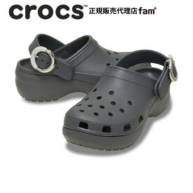 クロックス crocs【レディース サンダル】Classic Platform Dipped Buckle Clog/クラシック プラットフォーム ディップド バックル クロッグ/213230-0YK