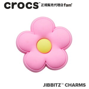 �N���b�N�X crocs�y�A�N�Z�T���[ jibbitz �W�r�b�c�zELEVATE2 //Pink Flower/�s���N �t�����[/�ԁb10009455