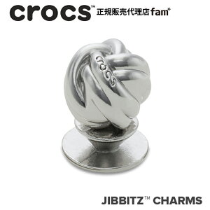 �N���b�N�X crocs�y�A�N�Z�T���[ jibbitz �W�r�b�c�zShoelry5 //Silver Knot/�V���o�[ �m�b�g�b10017455