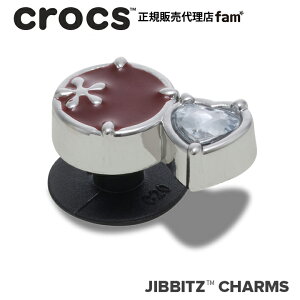 �N���b�N�X crocs�y�A�N�Z�T���[ jibbitz �W�r�b�c�zShoelry5 //Heart and Circle Meta SMT Gem/�n�[�g���T�[�N�� ���^ SMT �W�F���b10017470