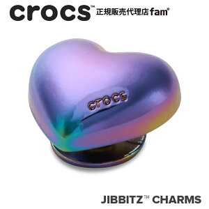 �N���b�N�X �A�N�Z�T���[�yjibbitz �W�r�b�c�zSYMBOL4 //Iridescent Bubble Heart/�C���f�b�Z���g �o�u�� �n�[�g�b10017482