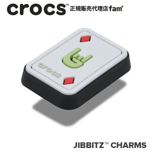 �N���b�N�X crocs�y�A�N�Z�T���[ jibbitz �W�r�b�c�zEntertainment //Rock On Diamond Card/���b�N�I�� �_�C�A�����h�J�[�h�b10017614