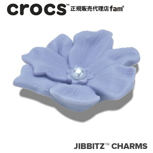 �N���b�N�X crocs�y�A�N�Z�T���[ jibbitz �W�r�b�c�zNATURE1 //Periwinkle Flower with Pearl/�y���E�B���N�� �t�����[�E�B�Y �p�[���b10017863