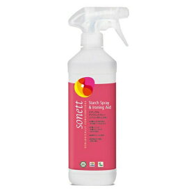 sonett ソネット ナチュラルアイロンスプレー 500ml 柔アイロン用仕上げ剤 (ウール、シルク、綿、麻、化繊用)