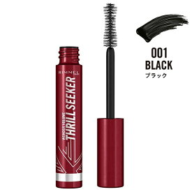 リンメル ワンダーボリューム スリルシーカー 001 ブラック 8ml RIMMEL マスカラ【メール便可】