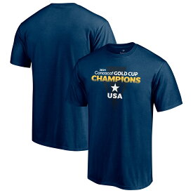 NATIONAL TEAM アメリカ代表 Tシャツ Fanatics（ファナティクス） メンズ ネイビー (NUT 2021 Men's Gold Cup Champs Tee)