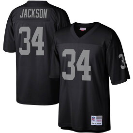 NFL レイダース ボー・ジャクソン レプリカ ユニフォーム Mitchell & Ness（ミッチェル＆ネス） メンズ ブラック (Men's MNC Legacy Replica Jersey)