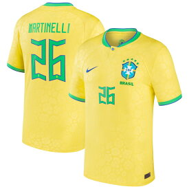 NATIONAL TEAM ブラジル代表 マルティネリ レプリカ ユニフォーム Nike ナイキ メンズ イエロー (15779 JERMENCRP)