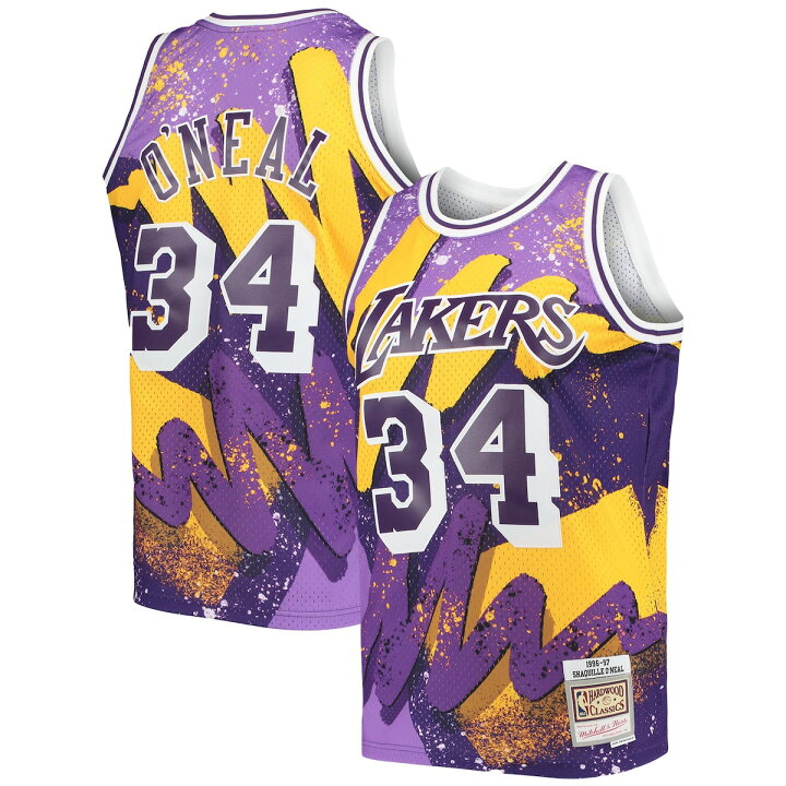 楽天市場】NBA レイカーズ シャキール・オニール ユニフォーム 