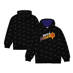 yObYzNBA TY vI[o[ p[J[ Mitchell & Ness/~b`FlX Y ubN (Mens MNC HWC Applique All Over Print PO Hoodie)