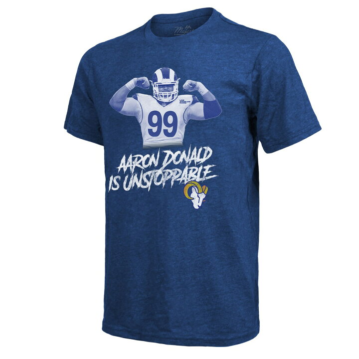 楽天市場】【公式グッズ】NFL ラムズ アーロン・ドナルド Tシャツ