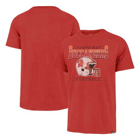 NFL バッカニアーズ Tシャツ '47 メンズ レッド (MENS TIME LOCK FRANKLIN TEE)