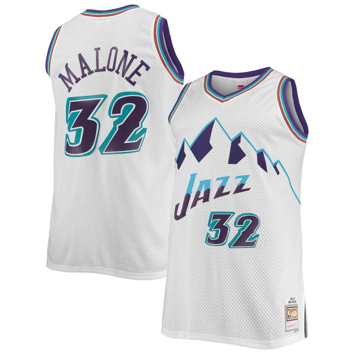 楽天市場】【公式グッズ】NBA ジャズ カール・マローン ユニフォーム 