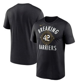 MLB ドジャース ジャッキー・ロビンソン Tシャツ Nike ナイキ メンズ ブラック (Men's Nike JRob Breaking Barriers SS Poly Tee 2023)