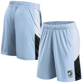 MLS ユナイテッドFC カジュアル ショーツ Fanatics（ファナティクス） メンズ ライトブルー (NUT S21 Men's Prep Squad Shorts)