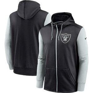 �y�����O�b�Y�zNFL ���C�_�[�X �t���W�b�v�A�b�v �p�[�J�[ Nike/�i�C�L �����Y �u���b�N (23 NFL FANGEAR Men's Nike Therma Full Zip Hoodie)