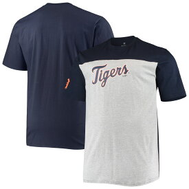 MLB タイガース Tシャツ Fanatics（ファナティクス） メンズ ネイビー (MEN'S B&T Colorblocked SST)