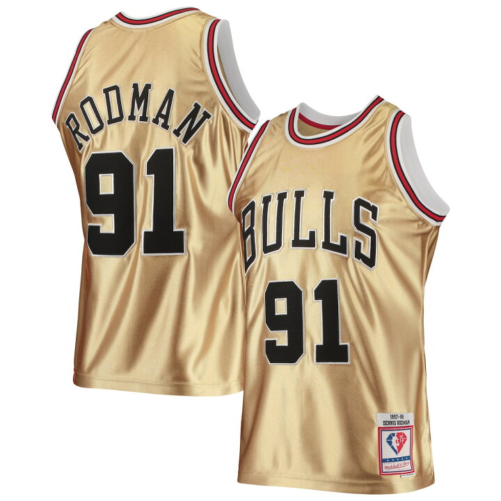 楽天市場】NBA ブルズ デニス・ロッドマン ユニフォーム Mitchell 