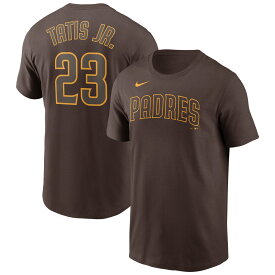 MLB パドレス フェルナンド・タティスJr. Tシャツ Nike ナイキ メンズ ブラウン (Men's MLB Nike Name & Number T-Shirt)