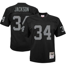 NFL レイダース ボー・ジャクソン ユニフォーム Mitchell & Ness（ミッチェル＆ネス） トドラー ブラック (Youth MNC Retired Legacy Jersey Toddler)