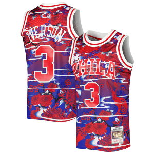 【公式グッズ】NBA 76ers アレン・アイバーソン ユニフォーム Mitchell & Ness/ミッチェル&ネス メンズ レッド (NBA MNC Lunar New Year Swingman Jersey)