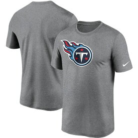 NFL タイタンズ Tシャツ ロゴ入り Nike ナイキ メンズ ヘザーチャコール (Mens Fan Gear Logo Essential Legend SST)