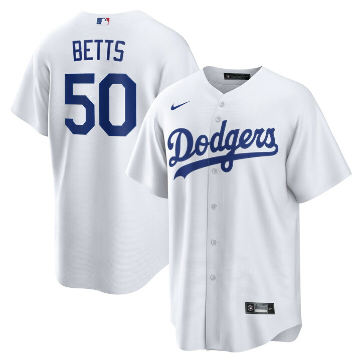 楽天市場】【公式グッズ】MLB ドジャース ムーキー・ベッツ レプリカ 