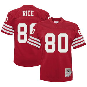 yObYzNFL 49ers WF[ECX jtH[ Mitchell & Ness/~b`FlX xr[ XJ[bg (Youth MNC Retired Legacy Jersey Infant)