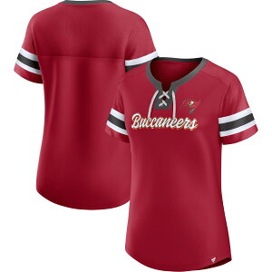 �y�����O�b�Y�zNFL �o�b�J�j�A�[�Y T�V���c Fanatics/�t�@�i�e�B�N�X ���f�B�[�X ���b�h (22 Women's Original State Short Sleeve Lace Up Tee)