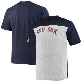 MLB レッドソックス Tシャツ Fanatics（ファナティクス） メンズ ネイビー (MEN'S B&T Colorblocked SST)