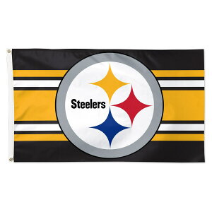 �y�����O�b�Y�zNFL �X�e�B�[���[�Y �t���b�O WinCraft/�E�B���N���t�g (WCR+ 1 Sided Deluxe 3x5 FLAGs - NFL)