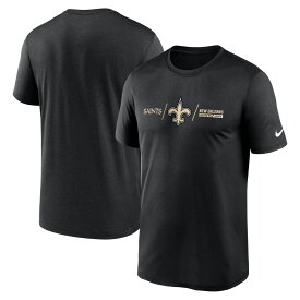 NFL セインツ Tシャツ Nike ナイキ メンズ ブラック (22 Men's Nike Horizontal Lockup Legend SST)